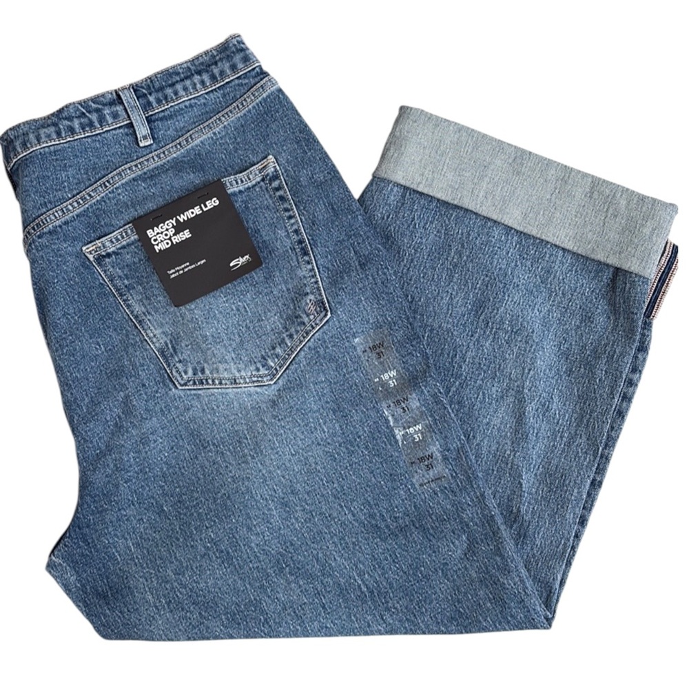 Silver Jeans Women's Blue Wide Leg Jeans